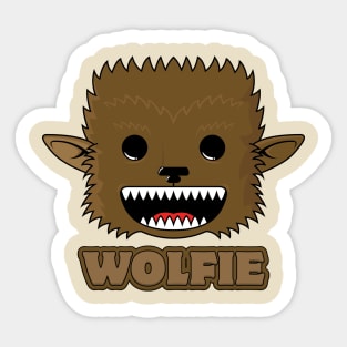 Wolfie Sticker